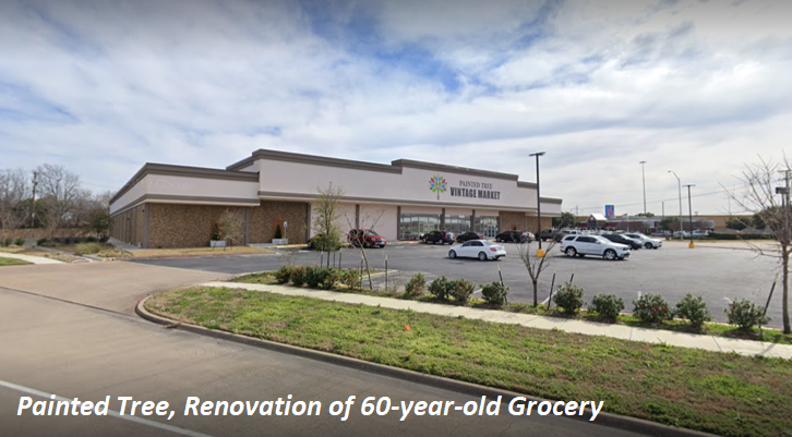 Painted Tree with Caption